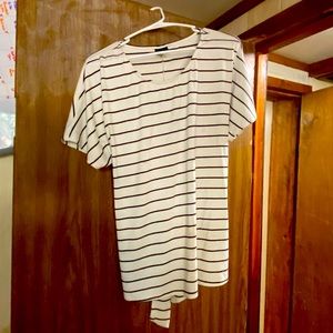 Dress shirt ties in back